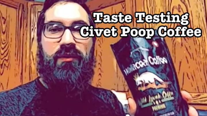 Video: Taste Testing Civet Poop Coffee